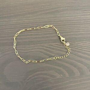 Dainty Gold Chain Bracelet